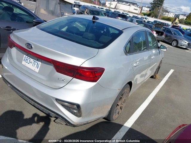 40059712 :رقم المزاد ، 3KPF54AD2LE236925 vin ، 2020 Kia Forte Ex مزاد بيع