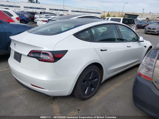 2021 Tesla Model 3 მანქანა იყიდება აუქციონზე, vin: 5YJ3E1EA7MF867666, აუქციონის ნომერი: 40061111