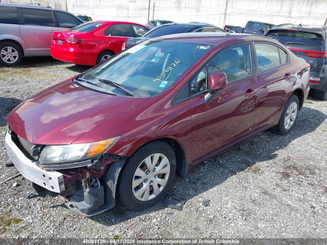 Продаж на аукціоні авто 2012 Honda Civic, vin: 2HGFB2F46CH049778, номер лоту: 40061126
