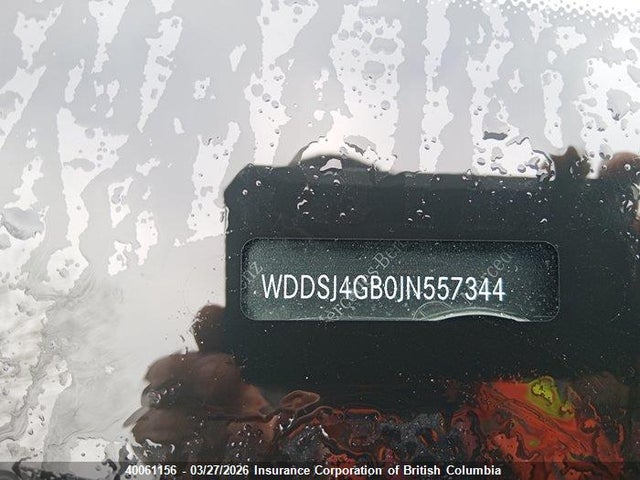 WDDSJ4GB0JN557344 Mercedes-Benz CLA 250 4MATIC