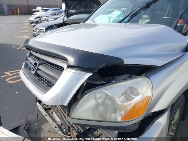 40059666 :رقم المزاد ، 2HKYF18593H004644 vin ، 2003 Honda Pilot Exl مزاد بيع