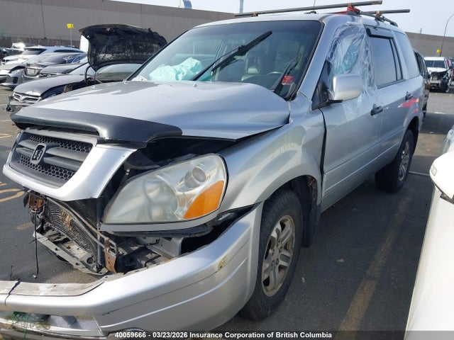 40059666 :رقم المزاد ، 2HKYF18593H004644 vin ، 2003 Honda Pilot Exl مزاد بيع