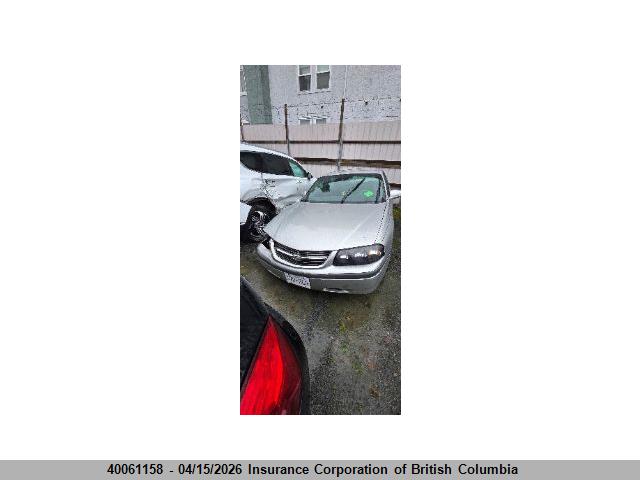 Продаж на аукціоні авто 2005 Chevrolet Impala, vin: 2G1WF52E459239717, номер лоту: 40061158