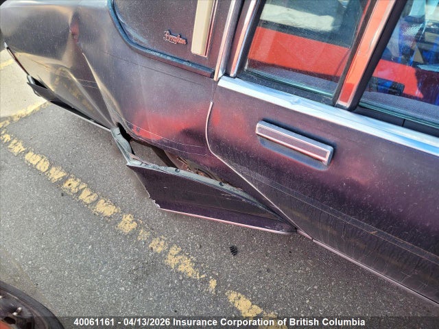 40061161 :رقم المزاد ، 1G2BT69H0GX249433 vin ، 1986 Pontiac Parisienne Brougham مزاد بيع
