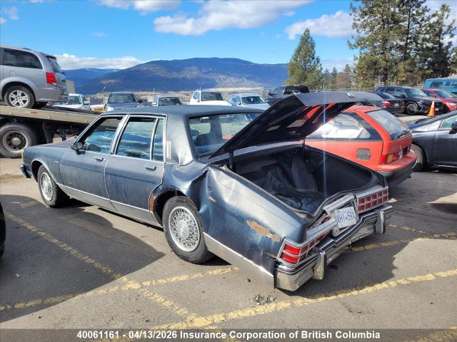 40061161 :رقم المزاد ، 1G2BT69H0GX249433 vin ، 1986 Pontiac Parisienne Brougham مزاد بيع