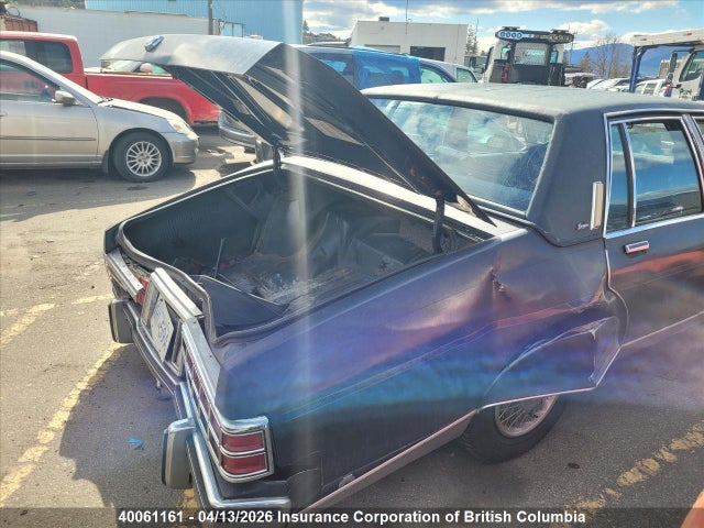 40061161 :رقم المزاد ، 1G2BT69H0GX249433 vin ، 1986 Pontiac Parisienne Brougham مزاد بيع