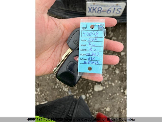 Продаж на аукціоні авто 2006 Kia Rio 5, vin: KNADE163166183843, номер лоту: 40061174