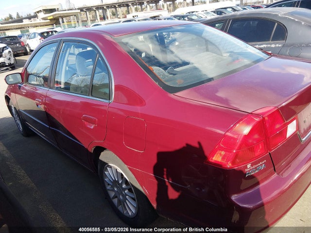 Продаж на аукціоні авто 2002 Acura 1.7el Touring, vin: 2HHES35642H002053, номер лоту: 40056585