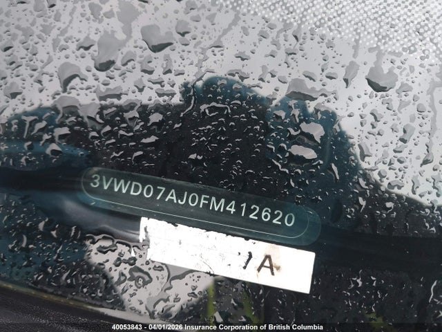 3VWD07AJ0FM412620 Volkswagen JETTA SE
