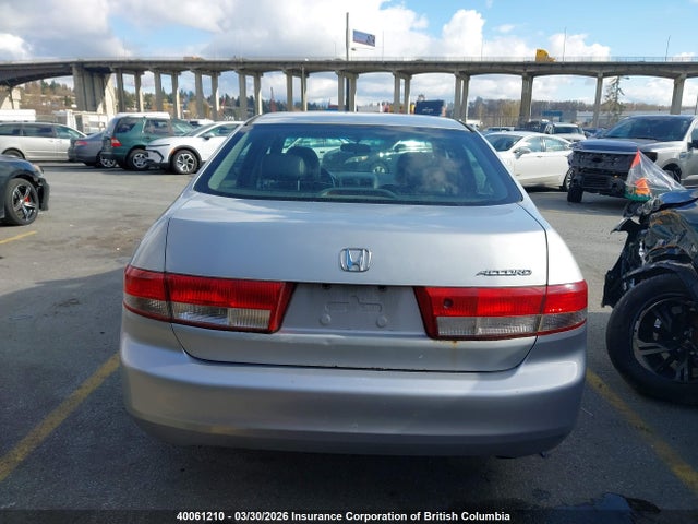 2003 Honda Accord Ex-l მანქანა იყიდება აუქციონზე, vin: 1HGCM56673A812020, აუქციონის ნომერი: 40061210