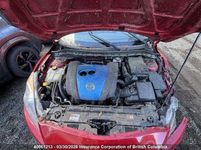 Aukcja sprzedaży 2013 Mazda Mazda3 Gs-sky, vin: JM1BL1L71D1788091, numer aukcji: 40061213
