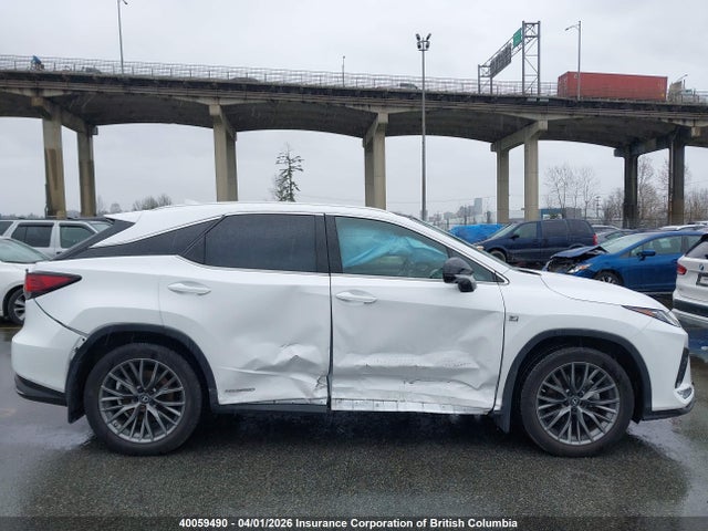 2T2YGMDA6LC054711 Lexus Rx 450h F Sport