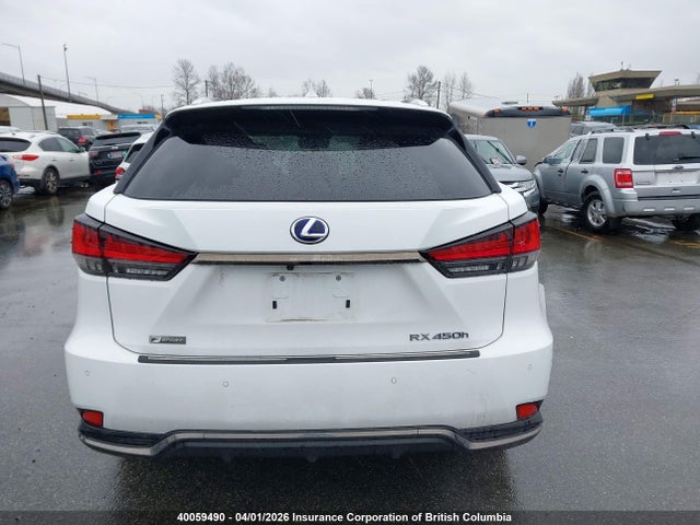 2T2YGMDA6LC054711 Lexus Rx 450h F Sport