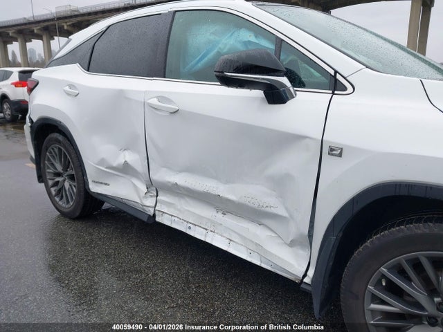 2T2YGMDA6LC054711 Lexus Rx 450h F Sport