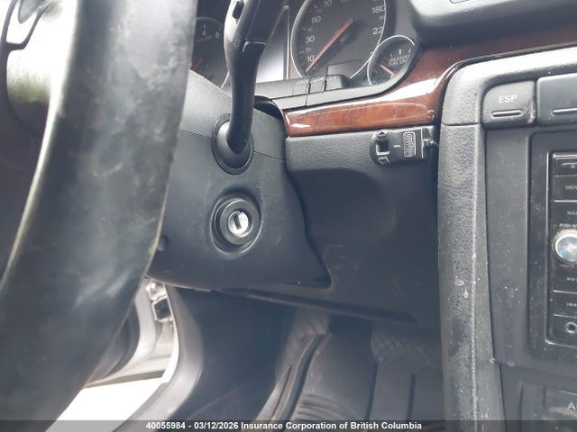 Aukcja sprzedaży 2002 Audi A4 3.0 Quattro, vin: WAULT68E92A119120, numer aukcji: 40055984