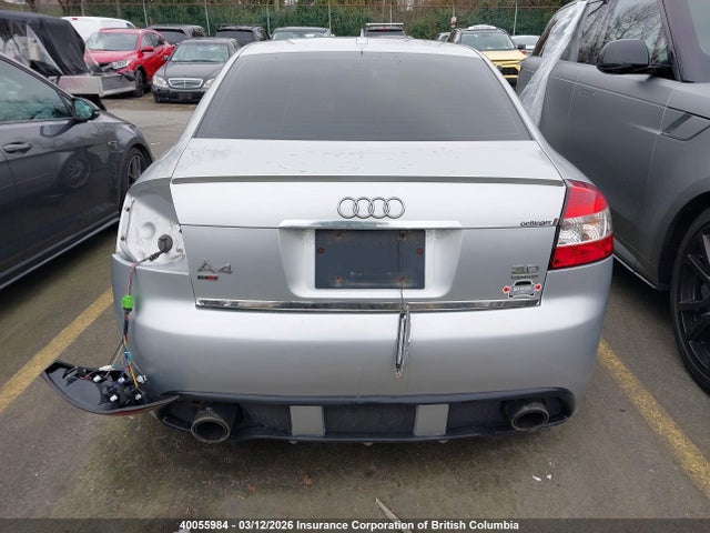 Aukcja sprzedaży 2002 Audi A4 3.0 Quattro, vin: WAULT68E92A119120, numer aukcji: 40055984