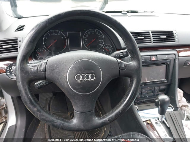 Aukcja sprzedaży 2002 Audi A4 3.0 Quattro, vin: WAULT68E92A119120, numer aukcji: 40055984
