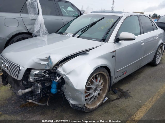 Aukcja sprzedaży 2002 Audi A4 3.0 Quattro, vin: WAULT68E92A119120, numer aukcji: 40055984