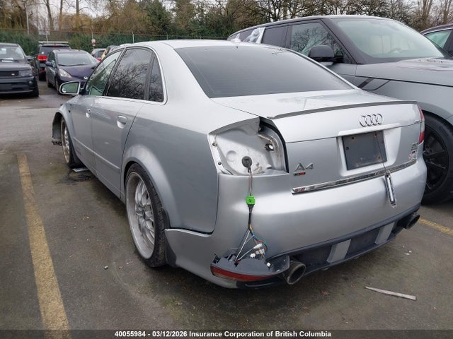 Aukcja sprzedaży 2002 Audi A4 3.0 Quattro, vin: WAULT68E92A119120, numer aukcji: 40055984