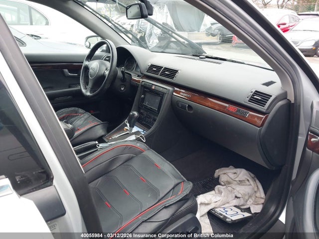 Aukcja sprzedaży 2002 Audi A4 3.0 Quattro, vin: WAULT68E92A119120, numer aukcji: 40055984