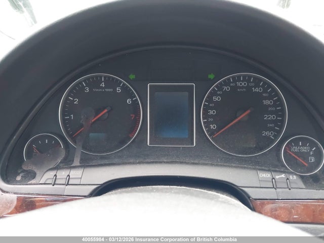 Aukcja sprzedaży 2002 Audi A4 3.0 Quattro, vin: WAULT68E92A119120, numer aukcji: 40055984