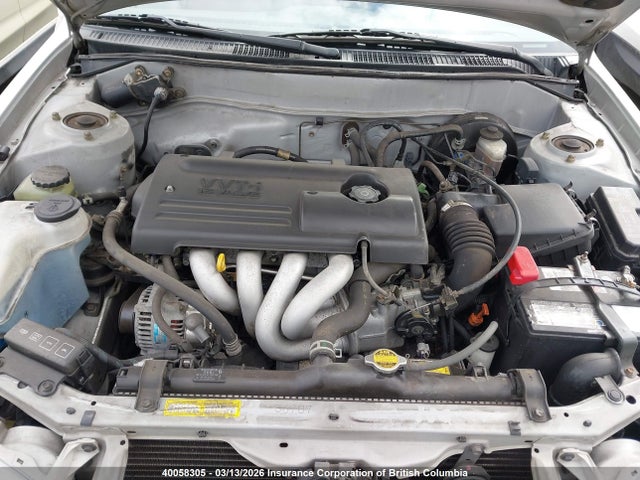 Aukcja sprzedaży 2002 Toyota Corolla Ce/le/s, vin: 2T1BR12EX2C861630, numer aukcji: 40058305