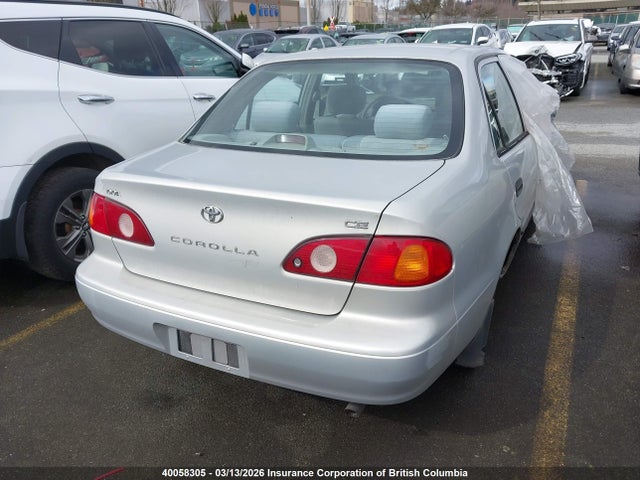 Aukcja sprzedaży 2002 Toyota Corolla Ce/le/s, vin: 2T1BR12EX2C861630, numer aukcji: 40058305