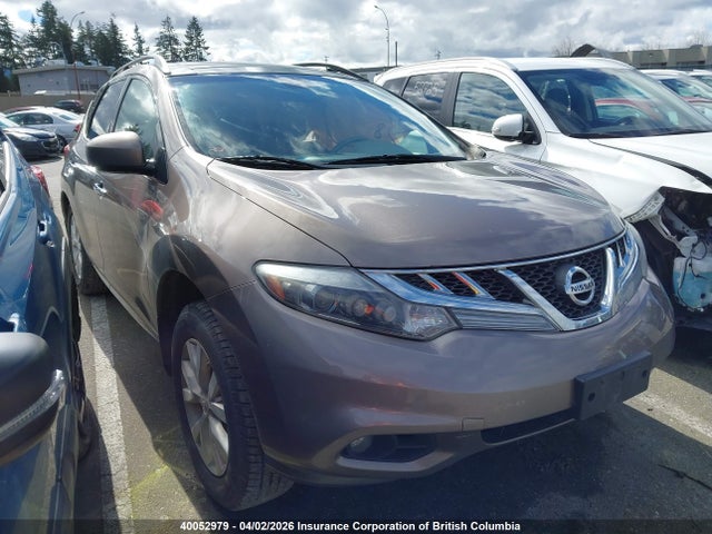 2012 Nissan Murano S/sl/le მანქანა იყიდება აუქციონზე, vin: JN8AZ1MW3CW224139, აუქციონის ნომერი: 40052979