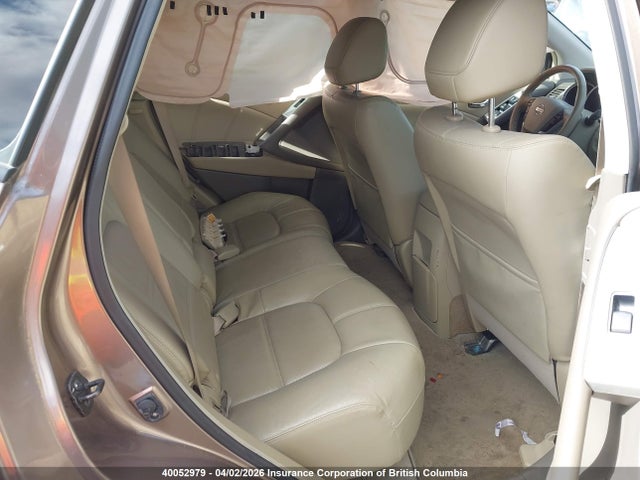 2012 Nissan Murano S/sl/le მანქანა იყიდება აუქციონზე, vin: JN8AZ1MW3CW224139, აუქციონის ნომერი: 40052979