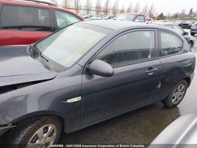 40060996 :رقم المزاد ، KMHCN35C28U087192 vin ، 2008 Hyundai Accent Gs مزاد بيع