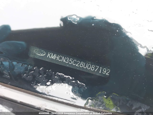 40060996 :رقم المزاد ، KMHCN35C28U087192 vin ، 2008 Hyundai Accent Gs مزاد بيع