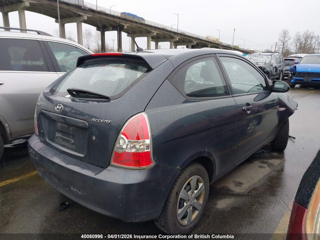 40060996 :رقم المزاد ، KMHCN35C28U087192 vin ، 2008 Hyundai Accent Gs مزاد بيع