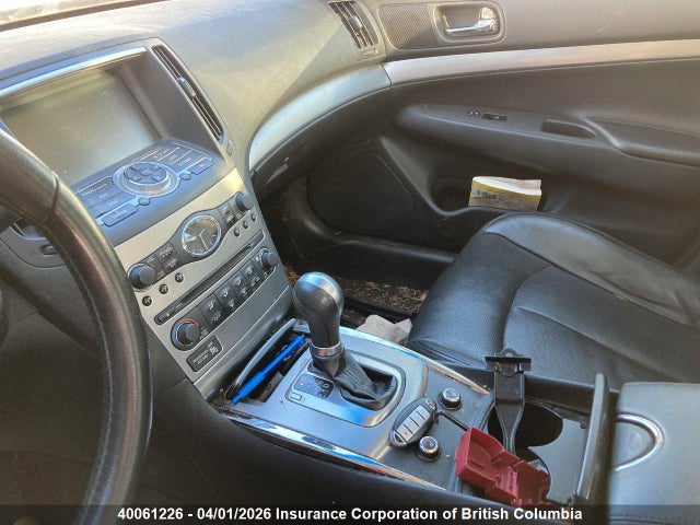 40061226 :رقم المزاد ، JN1DV6AP7BM603494 vin ، 2011 Infiniti G25 مزاد بيع