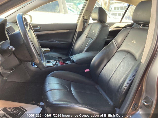 40061226 :رقم المزاد ، JN1DV6AP7BM603494 vin ، 2011 Infiniti G25 مزاد بيع