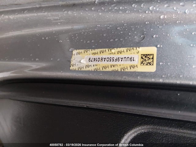 40058782 :رقم المزاد ، 19UUA9F56CA803059 vin ، 2012 Acura Tl مزاد بيع