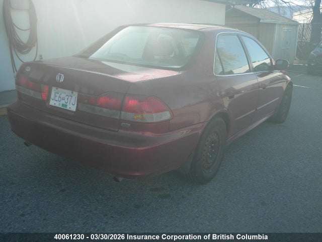 40061230 :رقم المزاد ، 1HGCG165X2A801843 vin ، 2002 Honda Accord Ex مزاد بيع