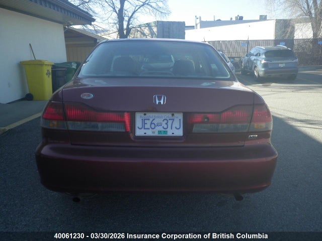 40061230 :رقم المزاد ، 1HGCG165X2A801843 vin ، 2002 Honda Accord Ex مزاد بيع