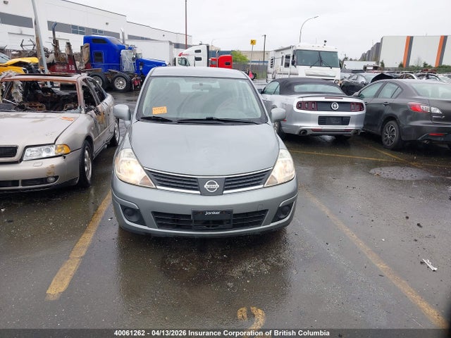2008 Nissan Versa მანქანა იყიდება აუქციონზე, vin: 3N1BC13E08L395795, აუქციონის ნომერი: 40061262
