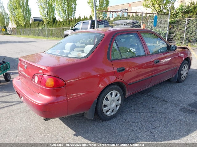 40061286 :رقم المزاد ، 2T1BR12E81C823456 vin ، 2001 Toyota Corolla Ce/le/s مزاد بيع