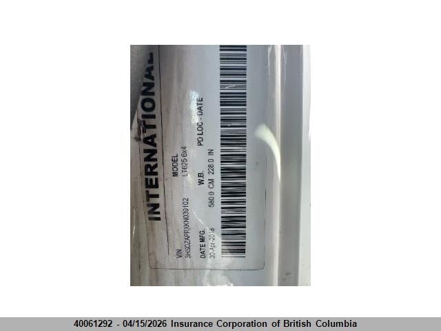 International Lt625 2019 3HSDZAPRXKN039102 Image 11