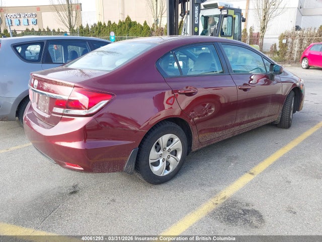 2014 Honda Civic მანქანა იყიდება აუქციონზე, vin: 2HGFB2F49EH038681, აუქციონის ნომერი: 40061293