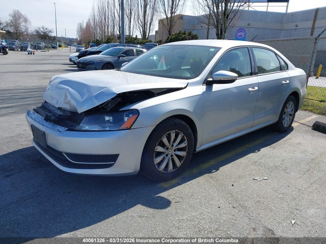 40061326 :رقم المزاد ، 1VWAH7A35CC068793 vin ، 2012 Volkswagen Passat S مزاد بيع