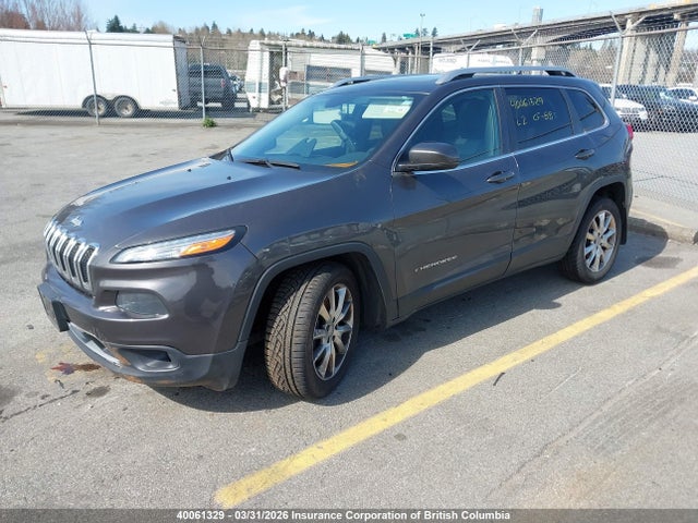 40061329 :رقم المزاد ، 1C4PJLDB7EW147848 vin ، 2014 Jeep Cherokee Limited مزاد بيع