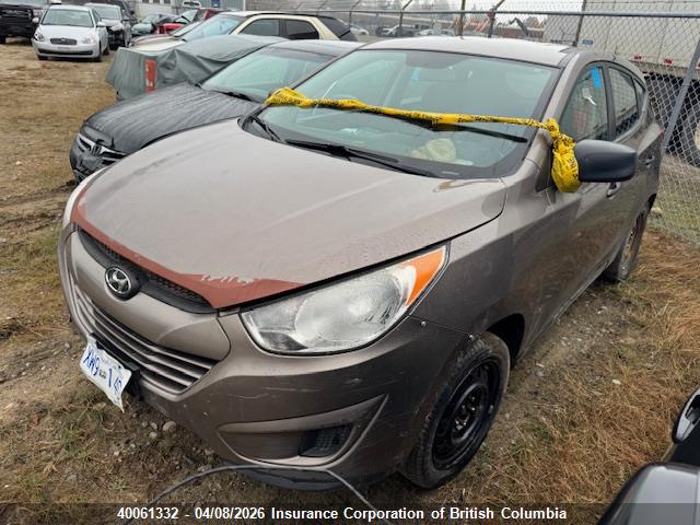 2013 Hyundai Tucson Gl მანქანა იყიდება აუქციონზე, vin: KM8JT3AB1DU603319, აუქციონის ნომერი: 40061332