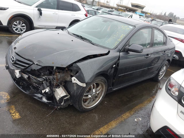 Продажа на аукционе авто 2006 Mazda 3 S, vin: JM1BK123X61478557, номер лота: 40058093