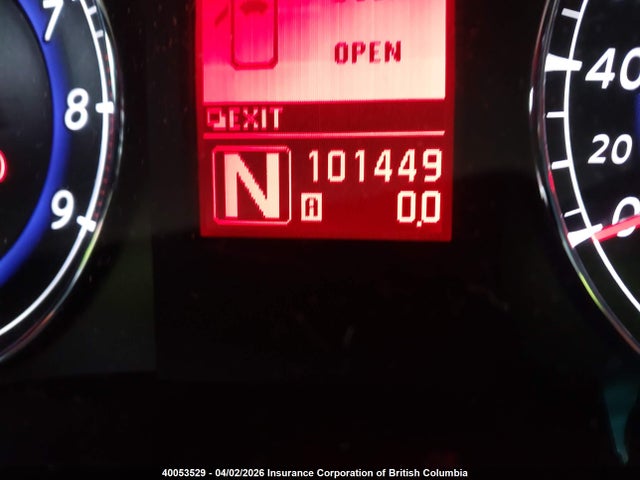 40053529 :رقم المزاد ، JNKAJ09F08M360770 vin ، 2008 Infiniti Ex35 Journey مزاد بيع