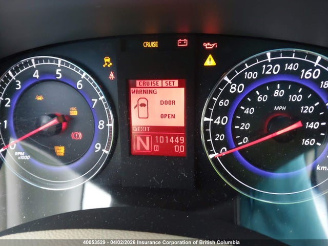 40053529 :رقم المزاد ، JNKAJ09F08M360770 vin ، 2008 Infiniti Ex35 Journey مزاد بيع