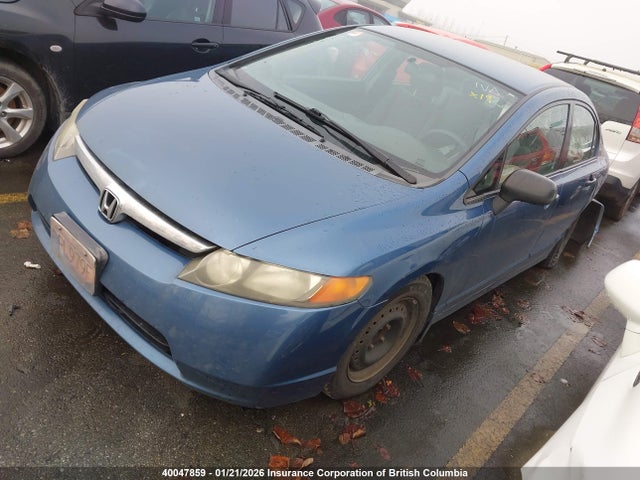 2008 Honda Civic Dx-g მანქანა იყიდება აუქციონზე, vin: 2HGFA164X8H026928, აუქციონის ნომერი: 40047859