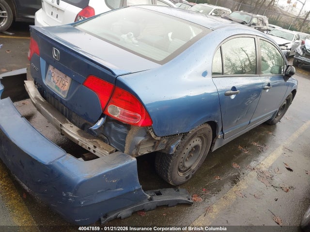 2008 Honda Civic Dx-g მანქანა იყიდება აუქციონზე, vin: 2HGFA164X8H026928, აუქციონის ნომერი: 40047859