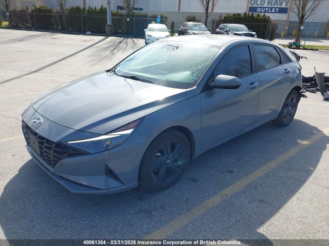 KMHLM4AG9NU309594 Hyundai Elantra Preferred Ivt With Sun And Tech Package